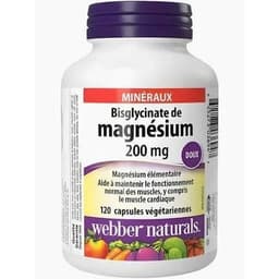 [Hỏa Tốc] Viên Uống Bổ Sung Magie Webber Naturals Magnesium Bisglycinate 60/120 Viên Giảm Stress Ngủ Ngon Tốt Tim Mạch 5