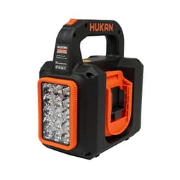 Bộ chuyển nguồn HUKAN G2-INI2102LI, Chuyển pin 21V - 220V, Tích hợp đèn LED - cổng sạc USB/Type-C 5