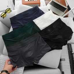 Quần Sịp Nam Luxury (22-100KG), Quần Boxer Nam Hải Đăng Menswear Quần Xì Nam vải thun lạnh sịp đùi co dãn mềm mát T1 3
