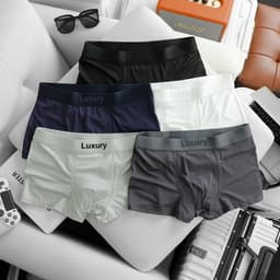 Quần Sịp Nam Luxury (22-100KG), Quần Boxer Nam Hải Đăng Menswear Quần Xì Nam vải thun lạnh sịp đùi co dãn mềm mát T1 2