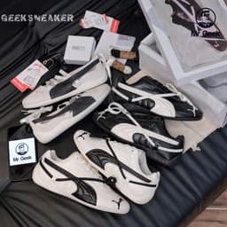 [GeekSneaker] Giày Sneaker cổ thấp đế bằng Báo Thủ Tốc Độ 9