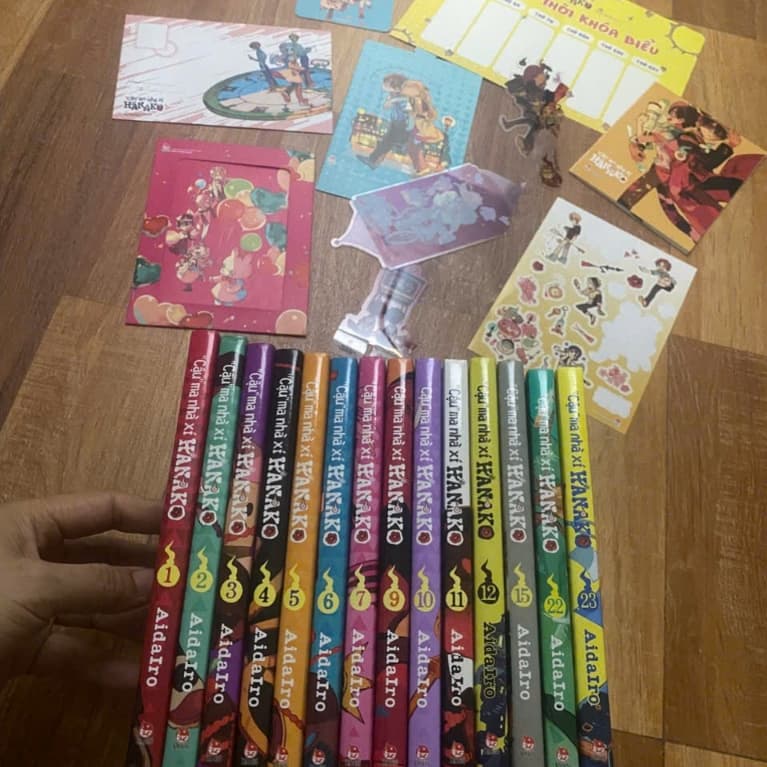 (+10pk) Combo 14q vở Hanako cậu ma nhà xí - hanako