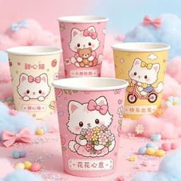 Set 50 Cốc Giấy Chịu Nhiệt Dùng 1 Lần, Dung Tích 220ml, Cốc Dùng 1 Lần Cao Cấp An Toàn Cho Sức Khoẻ 7