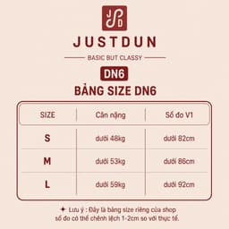 Áo Cổ Lệch Nữ 2 Lớp Chất Giấy JUSTDUN DN6 – Co Giãn, Thoáng Mát, Tôn Dáng 2