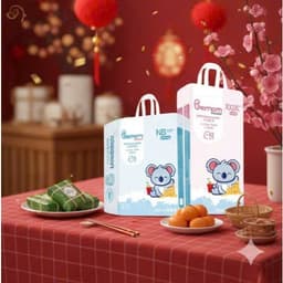 [ Combo 5 tặng 1 ] bỉm Bemom SUMMER siêu mỏng mềm, thấm hút tốt size NB/S/M/L/XL/2XL/3XL/4XL 7