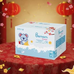 [ Combo 5 tặng 1 ] bỉm Bemom SUMMER siêu mỏng mềm, thấm hút tốt size NB/S/M/L/XL/2XL/3XL/4XL 4