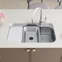 Chậu Rửa Bát Konox Tari Smart 7851 Inox POSCO SUS304 1 Hố Chống Xước Smart Kèm Đủ Phụ Kiện 2