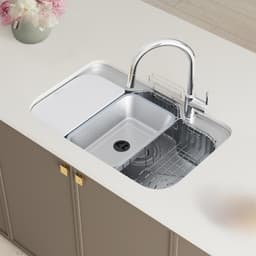 Chậu Rửa Bát Konox Tari Smart 7851 Inox POSCO SUS304 1 Hố Chống Xước Smart Kèm Đủ Phụ Kiện 5