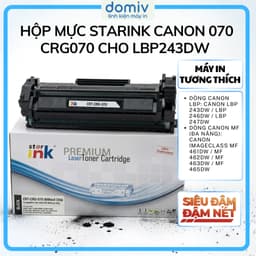 Hộp Mực Máy In Canon CRG070 Starink Dùng Cho LBP243DW LBP246DW LBP247DW MF461DW MF465DW Dung Lượng Cao 1
