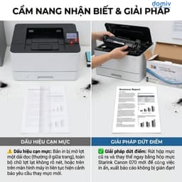 Hộp Mực Máy In Canon CRG070 Starink Dùng Cho LBP243DW LBP246DW LBP247DW MF461DW MF465DW Dung Lượng Cao 5