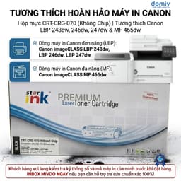 Hộp Mực Máy In Canon CRG070 Starink Dùng Cho LBP243DW LBP246DW LBP247DW MF461DW MF465DW Dung Lượng Cao 4
