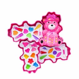 Bộ Đồ Chơi Trang Điểm Cho Bé Gái Make Up Set Gấu Hồng – Bộ Mỹ Phẩm Đồ Chơi Trẻ Em 3+ – Quà Tặng Bé Gái 3