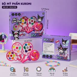 Bộ Đồ Chơi Trang Điểm Cho Bé Gái Make Up Set Gấu Hồng – Bộ Mỹ Phẩm Đồ Chơi Trẻ Em 3+ – Quà Tặng Bé Gái 2