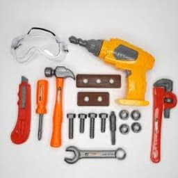Bộ Đồ Chơi Dụng Cụ Sửa Chữa Cho Bé – Máy Khoan, Búa, Tua Vít, Cờ Lê – Đồ Chơi Kỹ Sư Thợ Máy Nhí 3+ Tuổi 5