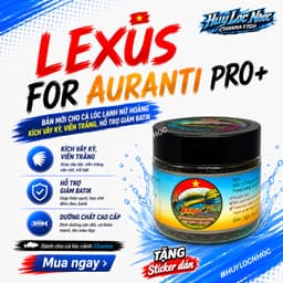 Cám LEXUS Channa Fish Feed Cho Cá Lóc Lạnh, Hỗ Trợ Khung Xương, Nan Kỳ Cao, Tăng Viền Lửa 2