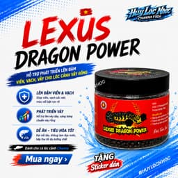 Cám LEXUS Channa Fish Feed Cho Cá Lóc Lạnh, Hỗ Trợ Khung Xương, Nan Kỳ Cao, Tăng Viền Lửa 1