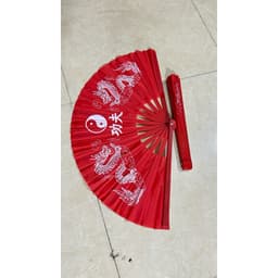 fresip 1 đôi quạt múa dưỡng sinh. quạt tập thể dục. quạt múa võ loại to, hàng siêu phẩm. cực dẻo, kêu cực to,mở cực dễ 2