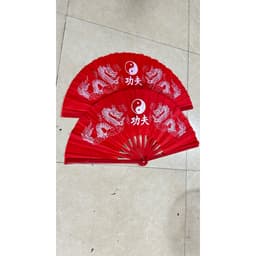 fresip 1 đôi quạt múa dưỡng sinh. quạt tập thể dục. quạt múa võ loại to, hàng siêu phẩm. cực dẻo, kêu cực to,mở cực dễ 3