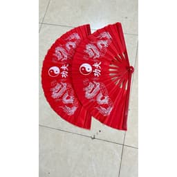 fresip 1 đôi quạt múa dưỡng sinh. quạt tập thể dục. quạt múa võ loại to, hàng siêu phẩm. cực dẻo, kêu cực to,mở cực dễ 4