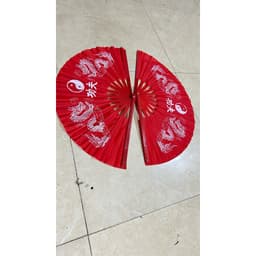 fresip 1 đôi quạt múa dưỡng sinh. quạt tập thể dục. quạt múa võ loại to, hàng siêu phẩm. cực dẻo, kêu cực to,mở cực dễ 8