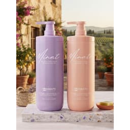 Cặp Gội Xả Phục Hồi Tóc Hư Tổn Minato Moisture Repair MOLLYHAIR Cung Cấp Độ Ẩm, Phục Hồi Chuyên Sâu Tóc Khô Xơ 750ml 2