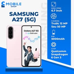 Điện thoại Samsung Galaxy A27 (5G) 6GB 128GB Chính hãng 1
