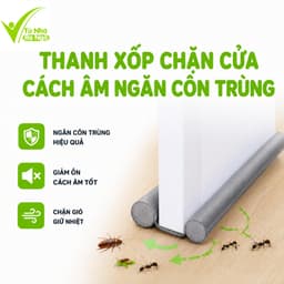 Thanh Xốp Chặn Khe Cửa Ngăn Côn Trùng 95cm GD81 - Thanh Chặn Cửa Ngăn Gió Lùa Bụi Bẩn 1