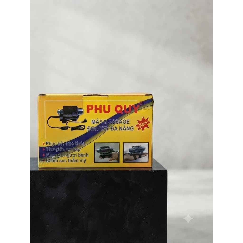Máy Massage Đeo Tay Phú Quý MOLLYHAIR 110V - 220V Chăm Sóc Sức Khỏe & Thư Giãn Hỗ Trợ Giảm Đau Mỏi, Thư Giãn Cơ Bắp