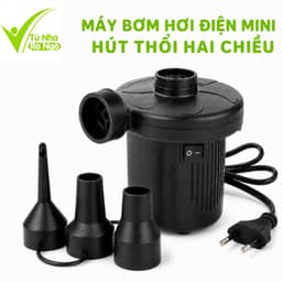Máy Bơm Điện Cầm Tay Hai Chiều Kèm Ba Đầu GD88 - Bơm Điện Đa Năng 220V Hút Thổi Mạnh Du Lịch 1