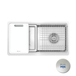 Chậu Rửa Bát Konox Tari 780SM Inox SUS304 1 Hố Cao Cấp 78x43cm Kèm Full Phụ Kiện Chính Hãng 4