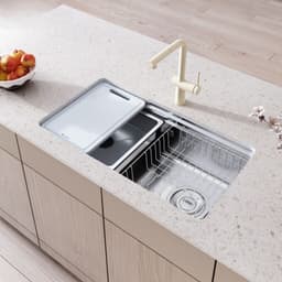 Chậu Rửa Bát Konox Tari 780SM Inox SUS304 1 Hố Cao Cấp 78x43cm Kèm Full Phụ Kiện Chính Hãng 2