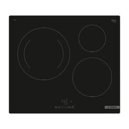 Bếp Từ Bosch PUJ61RBB5E Serie 4 3 Vùng Nấu Âm Bàn Chính Hãng 4600W Gia Nhiệt Nhanh Nhận Diện Nồi Hẹn Giờ Nấu An Toàn 2