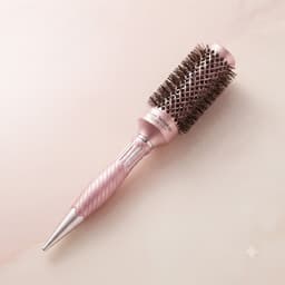 Lược Tròn MOLLYHAIR Tạo Kiểu Tóc Chuyên Nghiệp Nano Technology Ceramic Ionic Màu Hồng, Lược Sấy Phồng, Uốn Cúp Cao Cấp 4