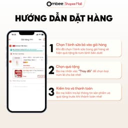 [TẶNG NÚM THAY THẾ] Bình Sữa Ombee PPSU Phiên Bản Ngựa Pony Giới Hạn 2026 Chống Sặc Chống Đầy Hơi Núm Ti Mềm 2