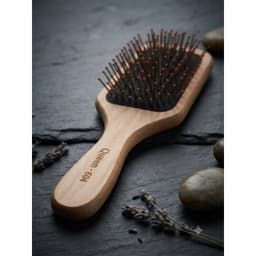 Lược Gỗ Queen MOLLYHAIR Chải Tóc Cán Gỗ Tự Nhiên Cao Cấp Lược Gỡ Rối, Chống Rụng Tóc, Mát-xa Kích Thích Mọc Tóc 2