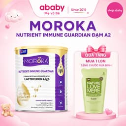 [Date 2028] Tăng đề kháng Moroka Nutrient Immune Guardian A2 Lactoferrin Đạm A2 100g [2g*50 gói] 1