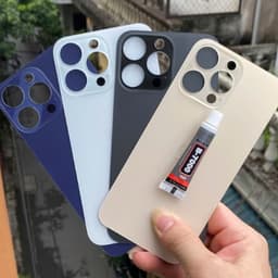 Thay kính sau cho 11 Pro, 12, 13, 14 Max Plus -Tặng keo dán 7