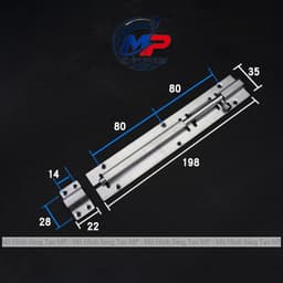 Chốt Gài Cửa Inox Khóa Cửa - Chắc Chắn, Bền Đẹp, Nhiều Kích Thước Lựa Chọn (Tặng kèm Vít) KHOA-15 2