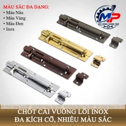 Chốt Cửa Inox Dạng Gài - Thiết Kế Nhỏ Gọn, Cố Định Cửa Tiện Lợi, Bền Chắc, Dễ Sử Dụng KHOA-16 3