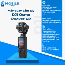 Camera hành động DJI Osmo Pocket 4P Chính Hãng 1
