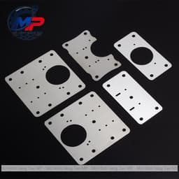 Miếng Inox Sửa Bản Lề - Giải Pháp Gia Cố Cửa Tủ Gọn Gàng, Chắc Chắn, Phù Hợp Tủ Gỗ, Nhựa Và Nhôm ̣̣(Tặng Kèm Vít 3x15mm) 1