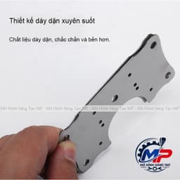 Miếng Inox Sửa Bản Lề - Giải Pháp Gia Cố Cửa Tủ Gọn Gàng, Chắc Chắn, Phù Hợp Tủ Gỗ, Nhựa Và Nhôm ̣̣(Tặng Kèm Vít 3x15mm) 5