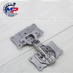 Miếng Inox Sửa Bản Lề - Giải Pháp Gia Cố Cửa Tủ Gọn Gàng, Chắc Chắn, Phù Hợp Tủ Gỗ, Nhựa Và Nhôm ̣̣(Tặng Kèm Vít 3x15mm) 6