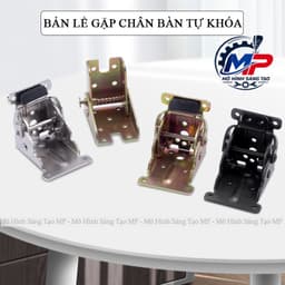(1 Cái) Bản Lề Gập 90 Độ - Chân Bàn Gấp Gọn, Tiện Dụng, Tiết Kiệm Không Gian, Phù Hợp Làm Bàn Gấp Gọn Và Mục Đích Khác B 4
