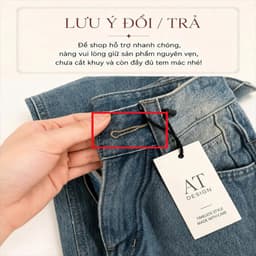 Yếm Jean Short Nữ – AN TÂY – Dáng Ngố, Jean Cao Cấp, Form Rộng Thoải Mái, Dễ Phối Đồ – #8640-42 – Màu Xanh Nhạt 8