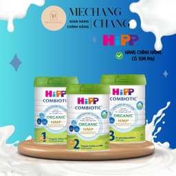[ CHÍNH HÃNG] Sữa bột công thức Hipp Organic Combiotic 800gram hỗ trợ tiêu hoá cho bé 3