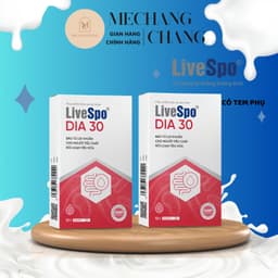 [T12/2027] LiveSpo DIA 30 - Bào tử lợi khuẩn cho người tiêu chảy, rối loạn tiêu hóa 3