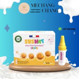 [Date T2/2029] Siro bổ sung Vitamin Sysnat Multivitamines Baby cho bé từ 6m hộp 20 ống Pháp nhập khẩu 3