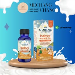 [ HÀNG NHẬP KHẨU CHÍNH HÃNG] Nordic Naturals Baby's Vitamin D3 cho sự phát triển toàn diện của trẻ 4