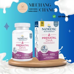 [HÀNG NHẬP KHẨU CÓ TEM] [DATE T5/29] Viên uống bổ sung DHA bầu Nordic Natural Prenatal cho mẹ bầu và sau sinh 90 viên 3